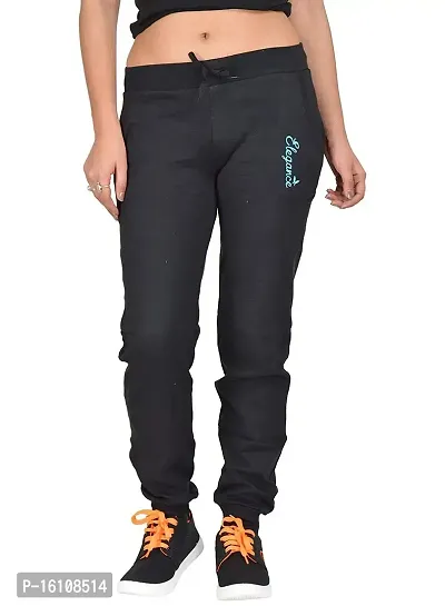 Men Gym Trackpant Joggers with Zip Pocket- Black