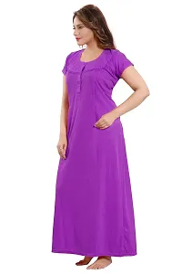 Stylish Cotton Maternity Nighty for Women-thumb2