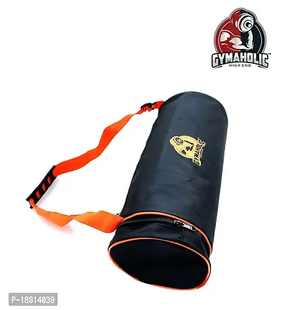 Gymaholic Gym Bag, Bag, Carry Bag, Travel Bag, Exercise Bag, Utility Bag (Orange, 7 Inch)-thumb3
