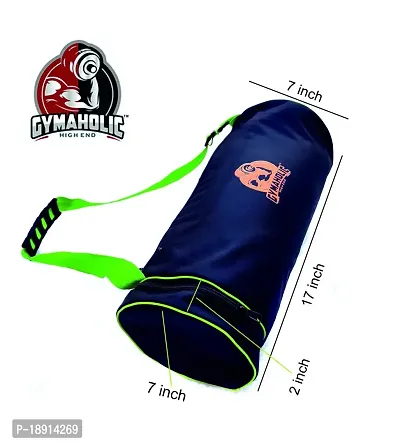 Gymaholic Gym Bag, Bag, Carry Bag, Travel Bag, Exercise Bag, Utility Bag (NEON, 7 Inch)-thumb5