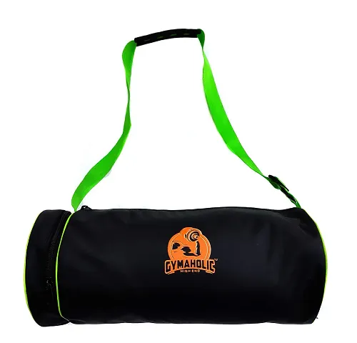 Gymaholic Gym Bag, Bag, Carry Bag, Travel Bag, Exercise Bag, Utility Bag (NEON, Inch)