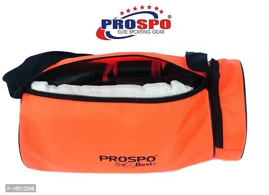 Prospo Small Duffel Bag Lightweight Gym Bag Weekend Bag Travel Luggage Tote Bag for Women Men Hand Pack for Sport Outdoors (Orange)-thumb4