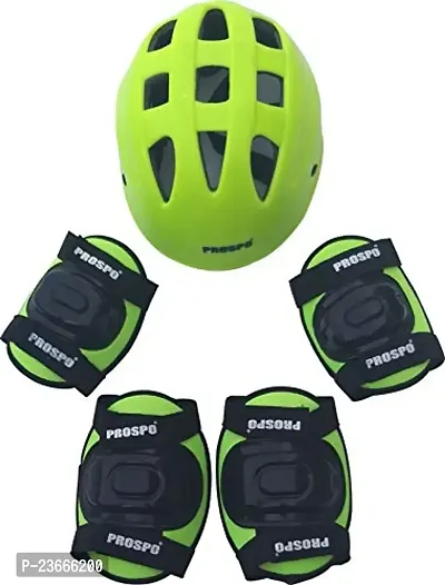 PROSPO 3 in 1 Skaters / Cycling Protective Kit (Neon)