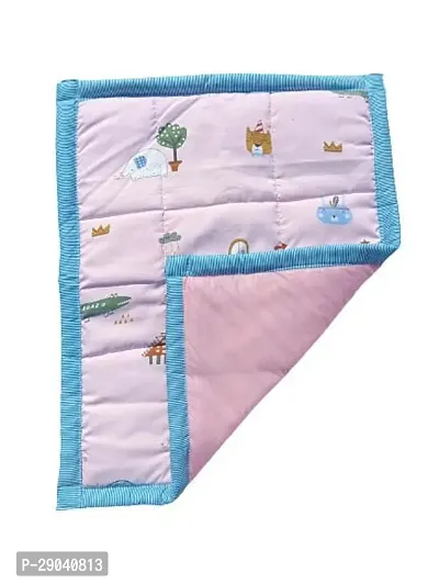 Comfortable Pink Cotton Single Baby Bedsheet