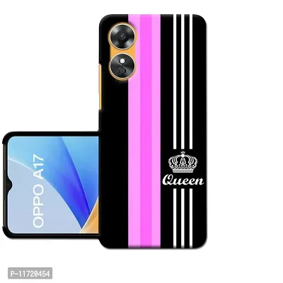 NAV Back Cover For Oppo A17|| Hard case || Shockproof || Camera Protection Back Case Cover for Oppo A17