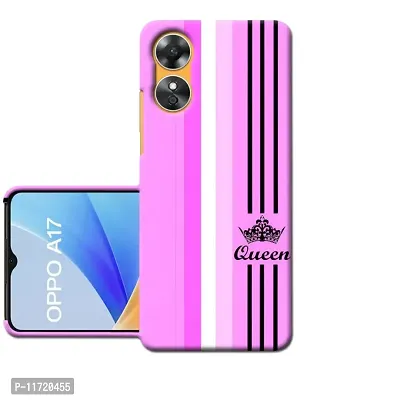 NAV Back Cover For Oppo A17|| Hard case || Shockproof || Camera Protection Back Case Cover for Oppo A17