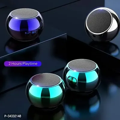 Mini Bluetooth Speaker With Loud Bass And Sound