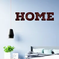 Designer Home Brown Acrylic Mirror Wall Stickers-thumb2