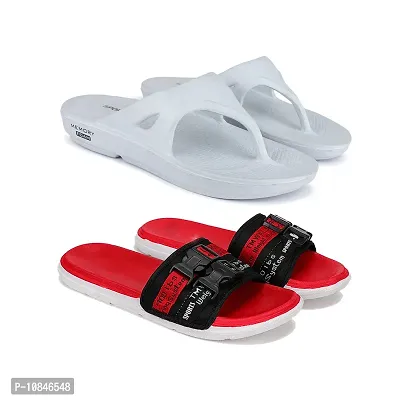 New fashion latest design casual slippers,slides,water proof, for Men Pack of 2-thumb0