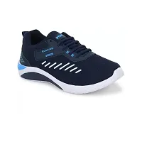 Stylish Fancy Canvas Sports Walking Shoes For Men-thumb2
