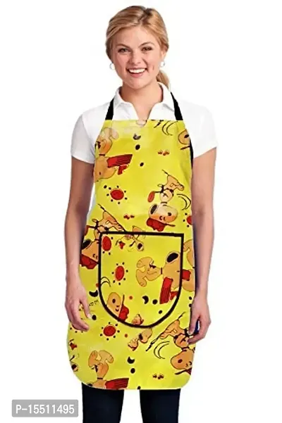 SCORCHERS Waterproof Apron with Front Pocket, Cooking Kitchen Aprons Gardening apron for Women Men Chef-thumb0