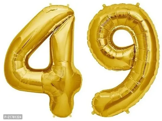 Classic Solid U-49 Balloon (Gold, Pack Of 2)