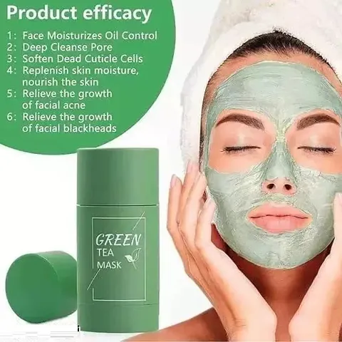 Easy-to-Carry Pocket Green Tea Face Mask Stick