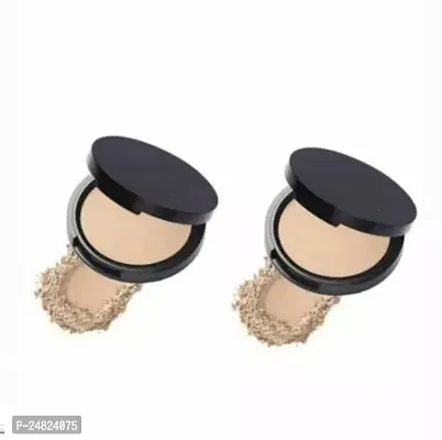 2 Face Makeup Black Compact Powder in Best Quality-thumb0