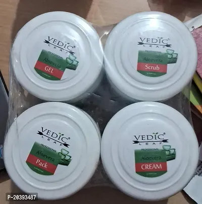 Aloe vera Facial Kit ( pack of 4 ) 500 gm-thumb2