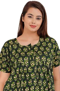 Fabulous Cotton Blend Printed Nighty For Women-thumb2