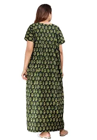 Fabulous Cotton Blend Printed Nighty For Women-thumb3