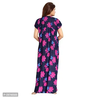 Fabulous Cotton Blend Printed Nighty For Women-thumb2