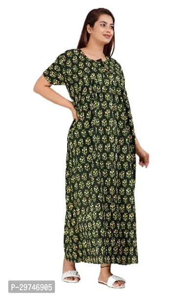 Fabulous Cotton Blend Printed Nighty For Women-thumb2