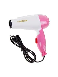 Nova Hair Dryer And 3 In 1 Professional Hair Straightener Crimper Roller Hair Styler For Women(Multicolor)-thumb2