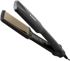 Kemei HAIR STRAIGHTNER KM-329 Hair Straightener  (Black)-thumb1