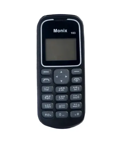 Monix 103 Feature Phone -Black, Pack Of 2