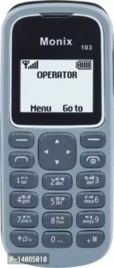 Monix 103 Feature Phone-Grey-thumb0