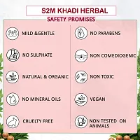 S2M Khadi Herbal Ayurvedic Hair Care Kit -Aloevera Shampoo + Amla Bhringraj Hair oil + Green Tea  Aloevera Conditioner 210 ml each-thumb1