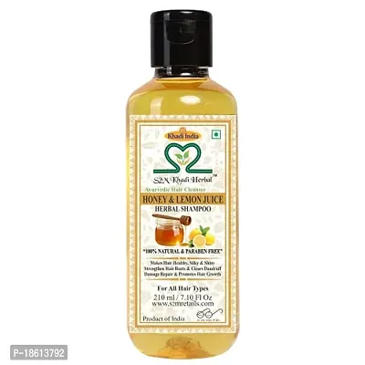 S2M Khadi Herbal Honey  Lemon Juice Shampoo 630ml-thumb2