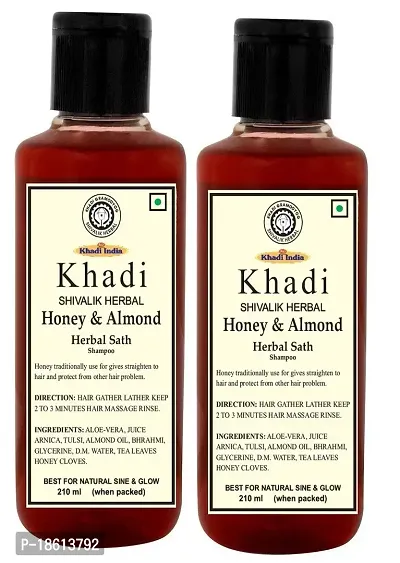 S2M Khadi Herbal Honey  Lemon Juice Shampoo 630ml