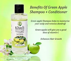 Parvati Greena Apple Conditioner + Shampoo 210ml (Pack of 2)-thumb2