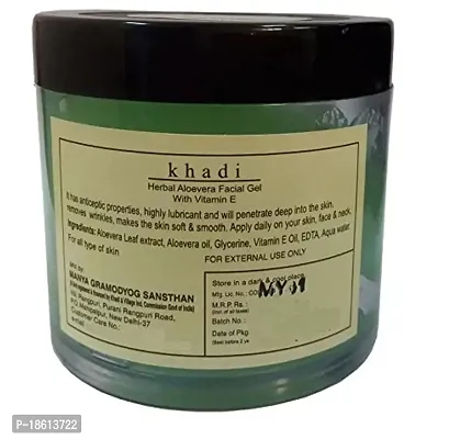 Natural herbs Khadi Paraben-free Aloe Vera Facial Gel (100 g)-thumb2