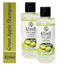 Parvati Greena Apple Conditioner + Shampoo 210ml (Pack of 2)-thumb1