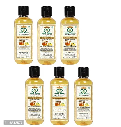 S2M Khadi Herbal Honey  Lemon Juice Shampoo 1260ml-thumb0