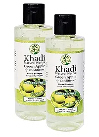 Parvati Greena Apple Conditioner + Shampoo 210ml (Pack of 2)-thumb3