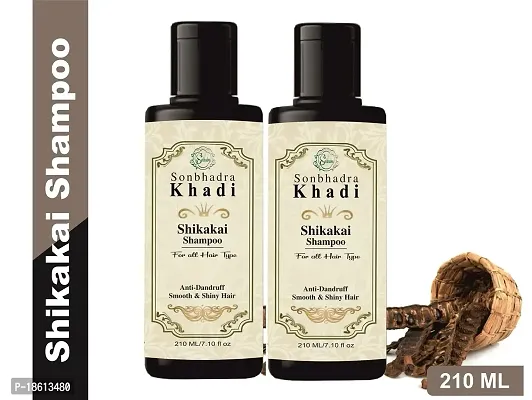 Khadi Swati Herbal Amla  Bhringraj Shampoo - 210ml-thumb2