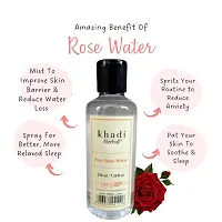 Khadi Herbal Pure Rose Water (Twin) 420Ml-thumb1