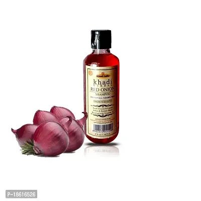 Khadi Herbal Red Onion Shampoo