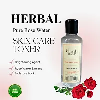 Khadi Herbal Pure Rose Water (Twin) 420Ml-thumb4