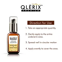 QLERIX Premium Intense Glowing Dark Underarms Patches,Elbows,Knee pits  Sensitive Areas | Dark Spot,Dust particle Removal  (50-thumb3