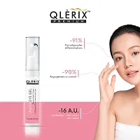 QLERIX Premium Natural Under EYE Gel Cream with Massage Roller Which Reduce Dark Circle, Puffiness, Fine Lines With ( ADIPOLESS-France, SEPICALM VG WP-France, Vitamin E ) 15 ML-thumb4