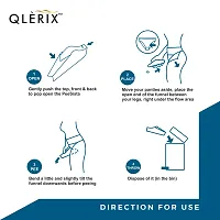 QLERIX Pee Sista Stand  Pee Paper Disposable Female Urination Device for Women| Infection free, Leak-proof Urine Funnels for Girls| Traveling, Outdoor Public Toilets  PACK OF 2-thumb2