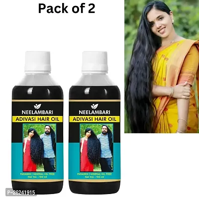 Neelambari Aadivasi Hair oil (100ML) Pack of 2-thumb0