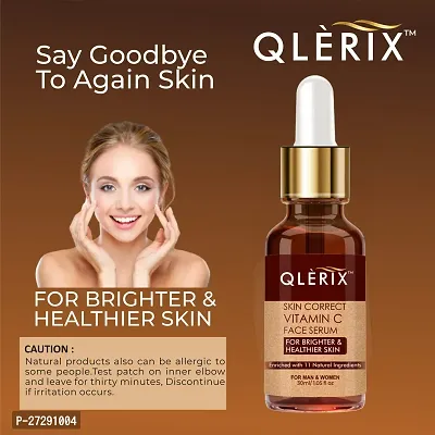 QLERIX Advance Vitamin C Face Serum for Natural Glowing Skin (30ML)-thumb4