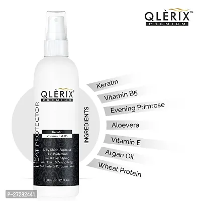 QLERIX Premium Heat Protection Hair Mist for Men and Women (100ML) Pack of 2-thumb5