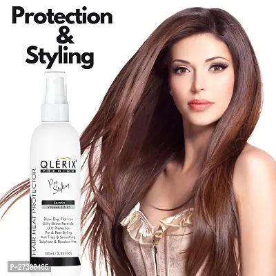 QLERIX Premium Pro Styling Heat Protectant Hair Mist for Men and Women (100ML)-thumb4