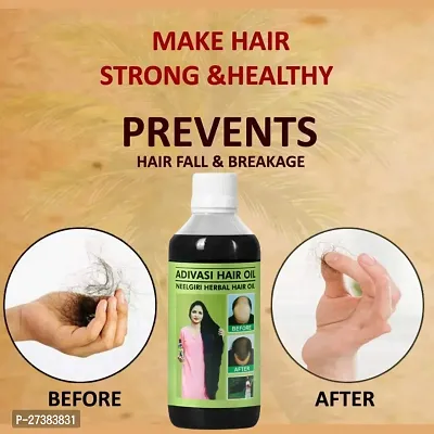 Adivasi Neelgiri Herbal Hair Oil - Ayurvedic Hair Growth Oil (PACK OF 2)-thumb5