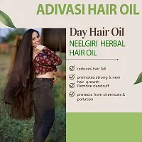 Adivasi Neelgiri Herbal Hair Oil with infusion of 108 Types of Herbs for Hair Growth, Anti Hair fall  Anti Dandruff Oil | Suitable for All Hair Types (Pack of 2)-thumb4