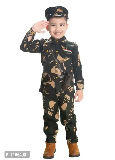 Kids Costume Boys Army Dress-thumb0