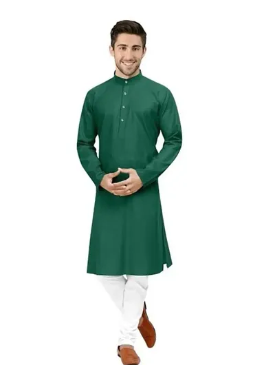 Trendy Blend Kurta Sets For Men